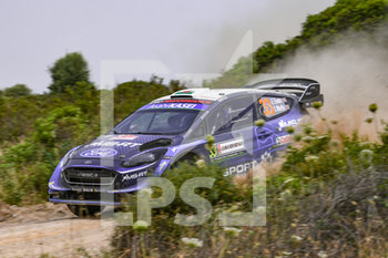 2019-06-14 - Elfyn Evans, su Ford Fiesta WRC plus alla Prova Speciale 5 - WRC - RALLY ITALIA SARDEGNA - DAY 02 - RALLY - MOTORS